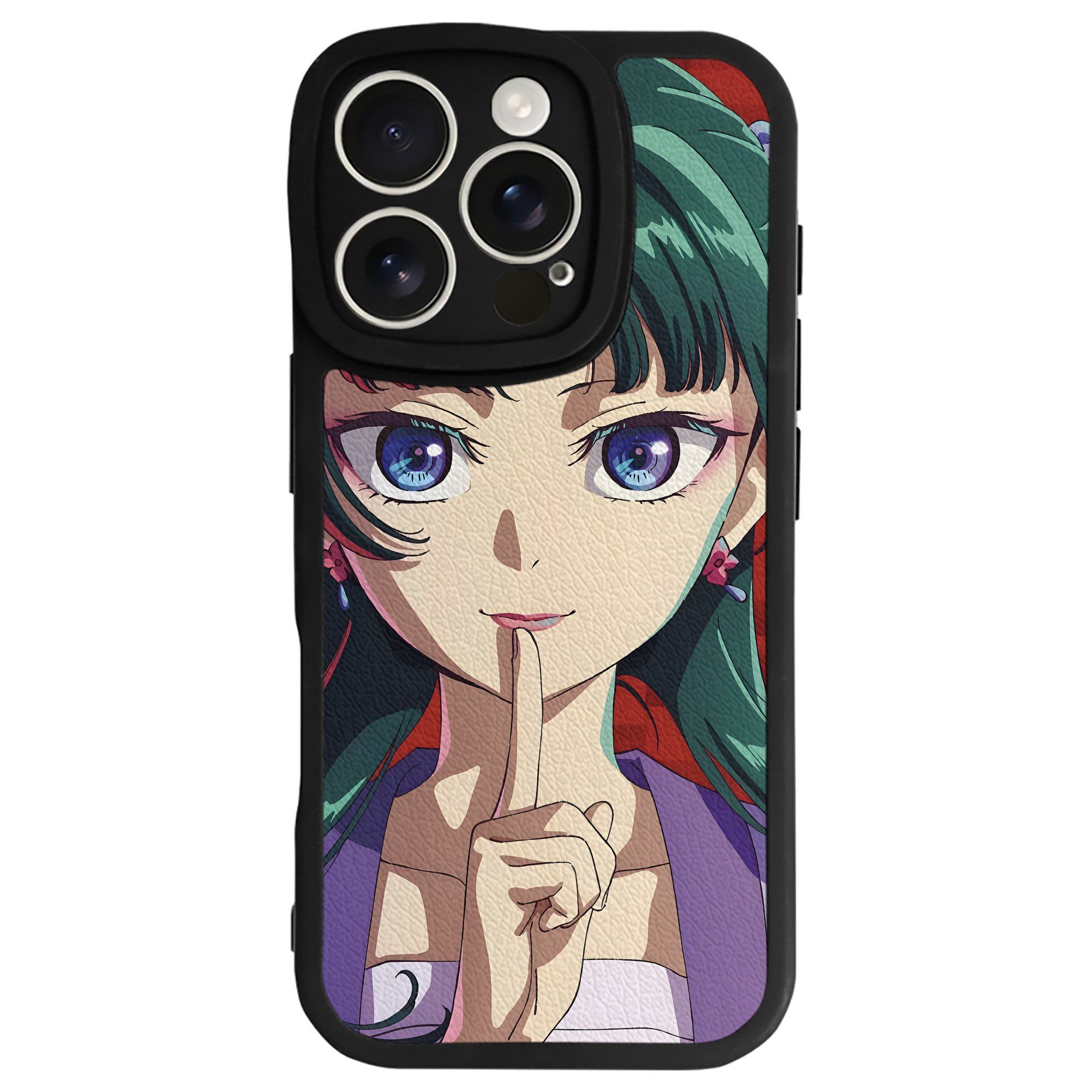 （画像用） 薬屋のひとりごと The Apothecary Diaries 【iPhone 16シリーズ対応】シリコンスマホケース（レザー調） 材質：シリコン